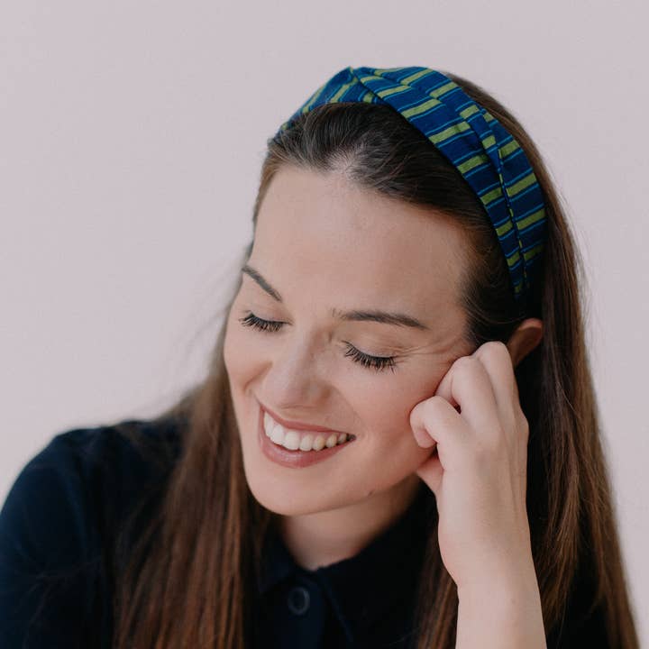 Nuevemi - Wholesale Fashion Headband - Women's - Headband - Striped Turban0