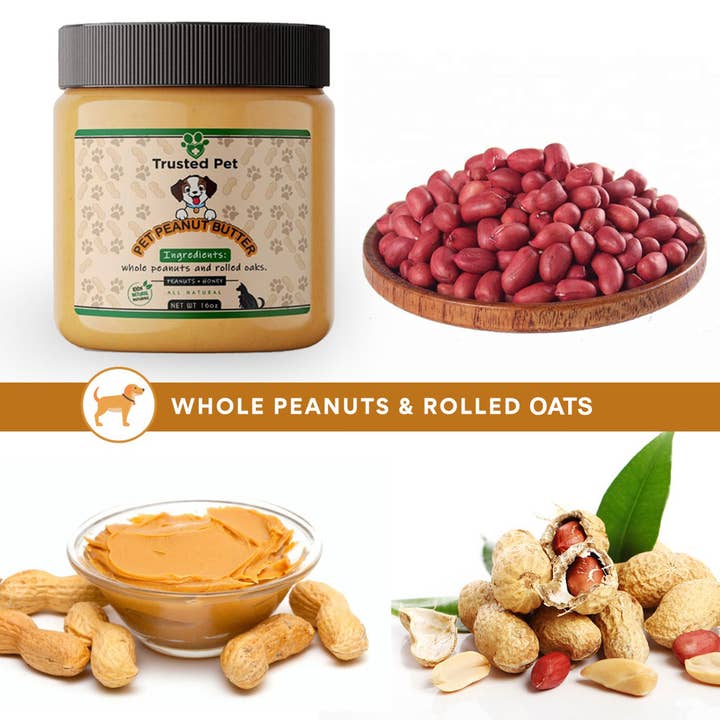 Trusted Pet - Vente Friandises – chien - Beurre de cacahuète Trusted Pet pour chiens1