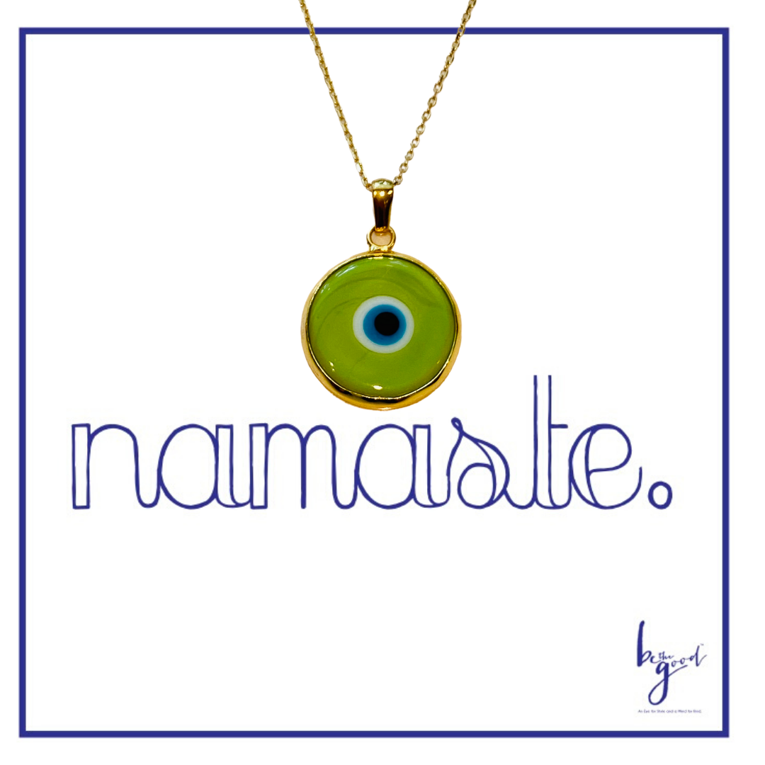 Be the Good - Wholesale Pendant/Charm Necklace - Glass Third Eye Necklace7