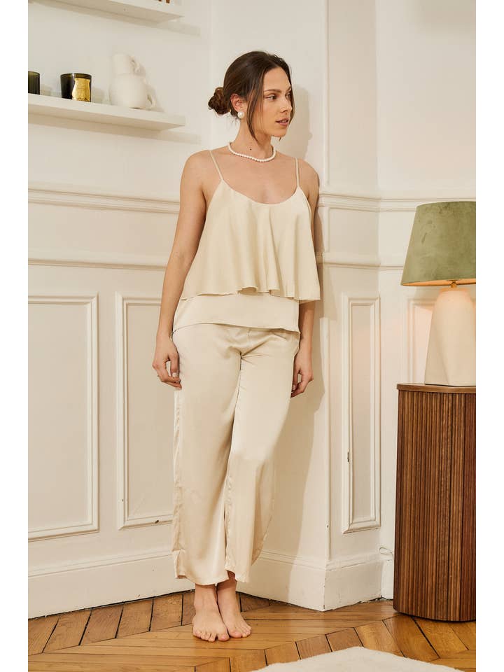 SUNTEX - Wholesale Chemise - Women's - 2-piece pajama set with stylish pants11