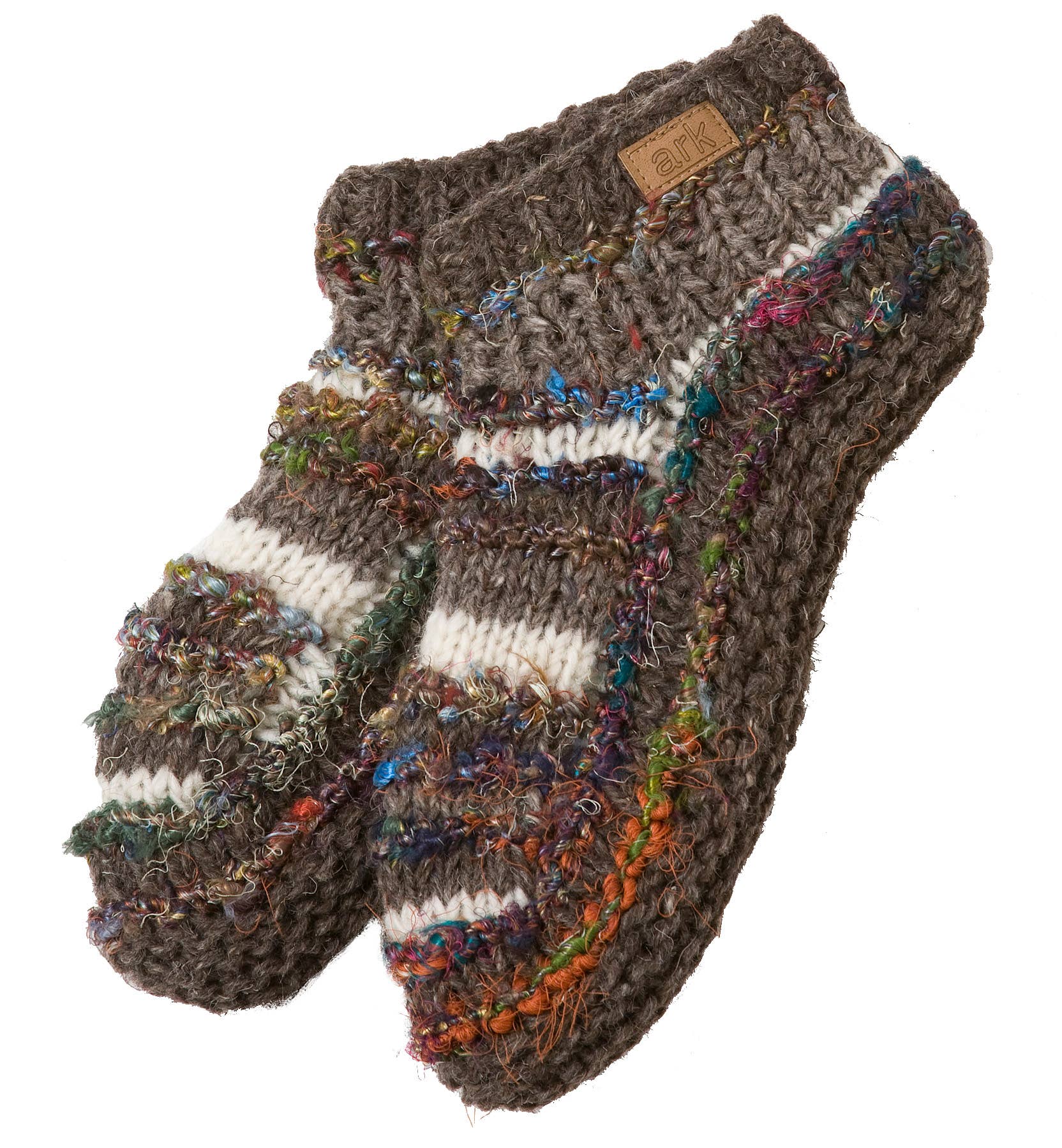 Ark Imports – Engroshandel Sokkehjemmesko – Unisex – Swool Stripe Støvletter0