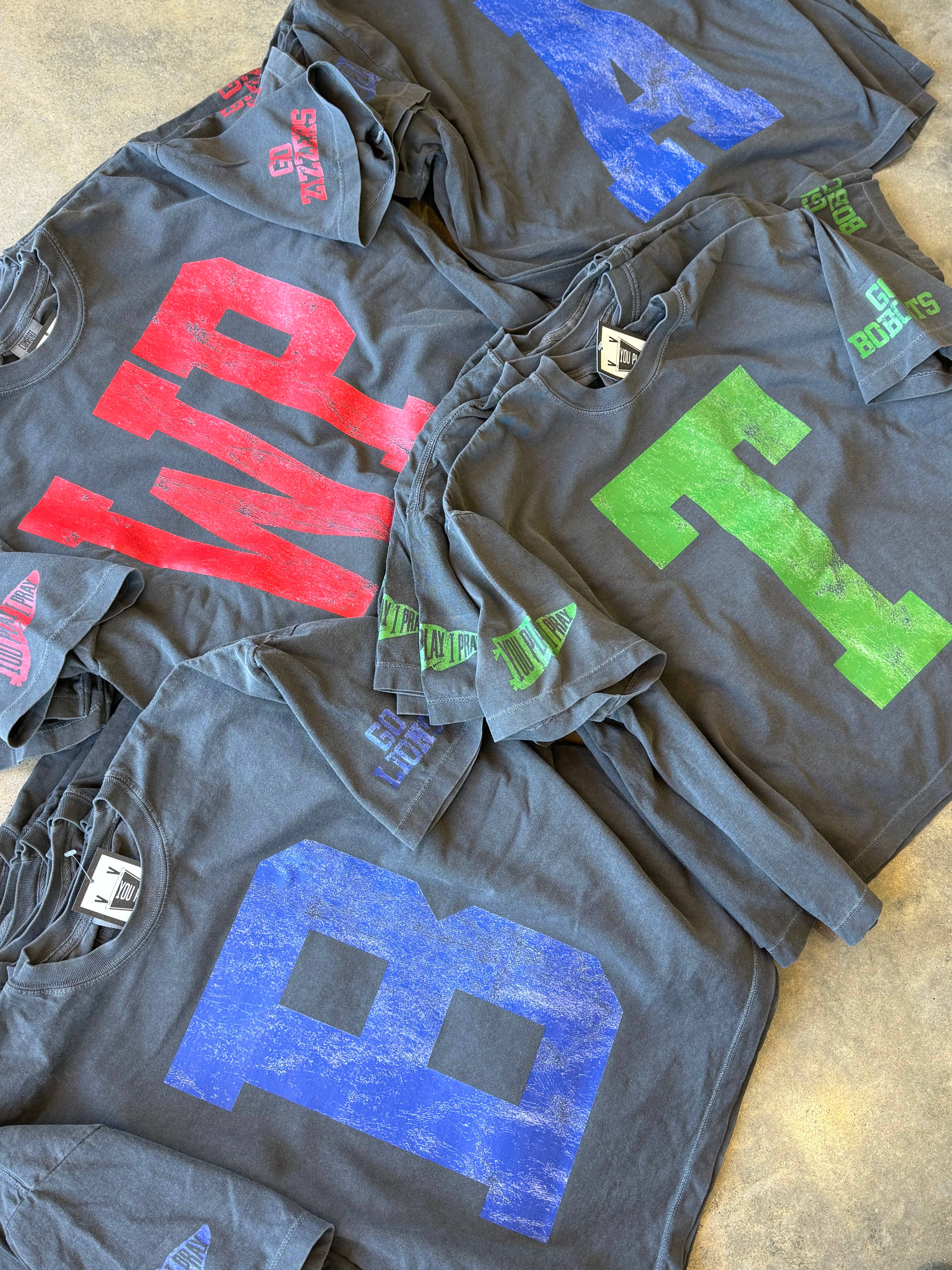 You Play I Pray - Wholesale T-Shirt (Graphic) - Women's - Custom #1 Fan T-Shirt | Gameday | Graphic Tee | Sports Mom13