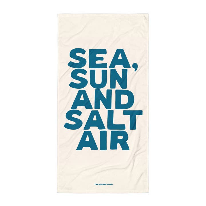 Sea, Sun and Salt Air - handdoek voor wholesale door The Refined Spirit