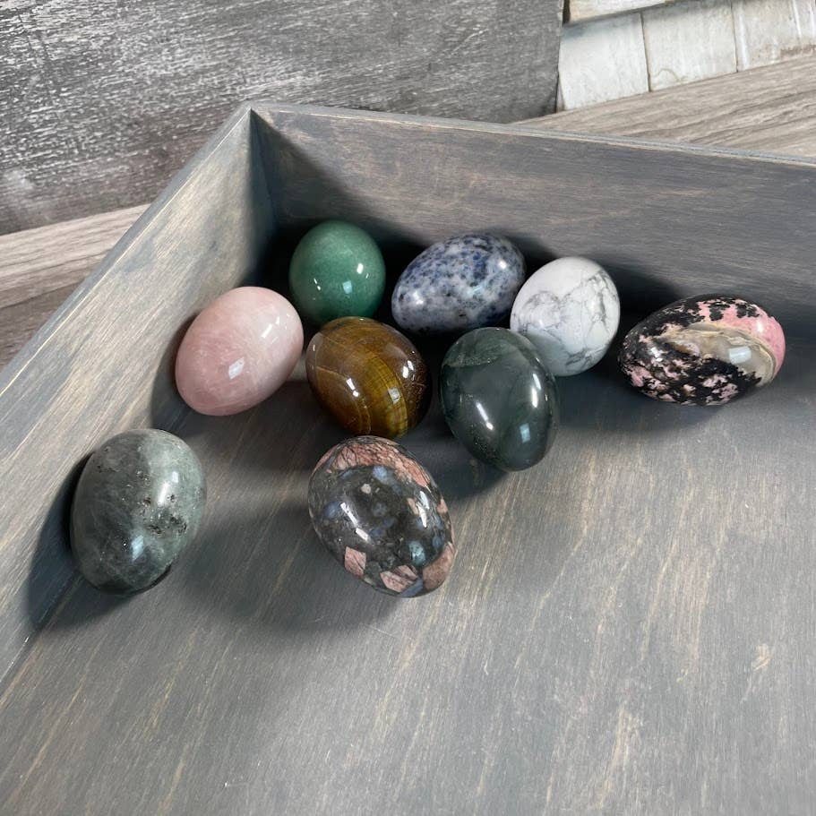 Keystone Crystals - Vente Pierre et cristal de spiritualité - Œuf en pierre précieuse – pour boutiques métaphysiques et magasins de cadeaux7