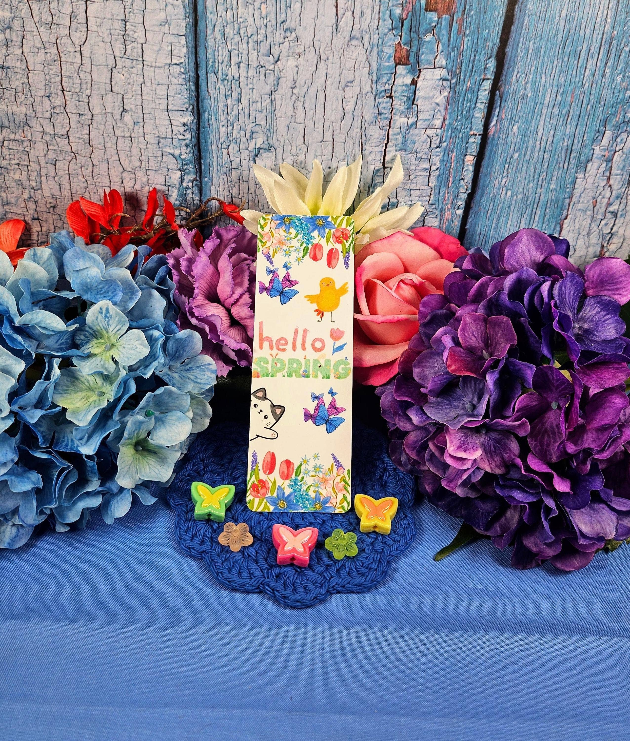 Autumnmist Boutique – Großhandel Lesezeichen – Hallo Spring Lesezeichen1