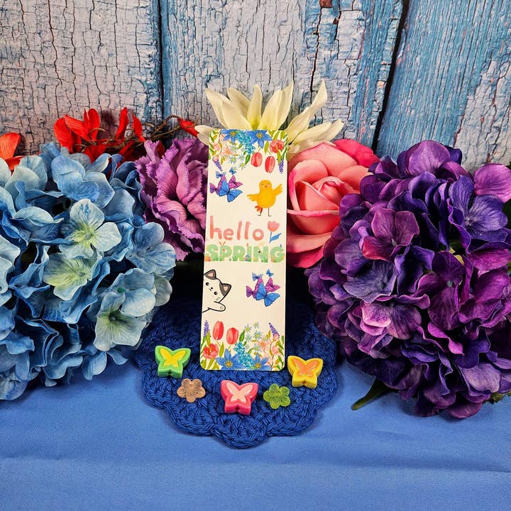 Autumnmist Boutique – Großhandel Lesezeichen – Hallo Spring Lesezeichen1