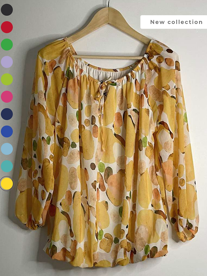 LOOWIE - Wholesale Blouse - Women's - VeraBubble Blouse1