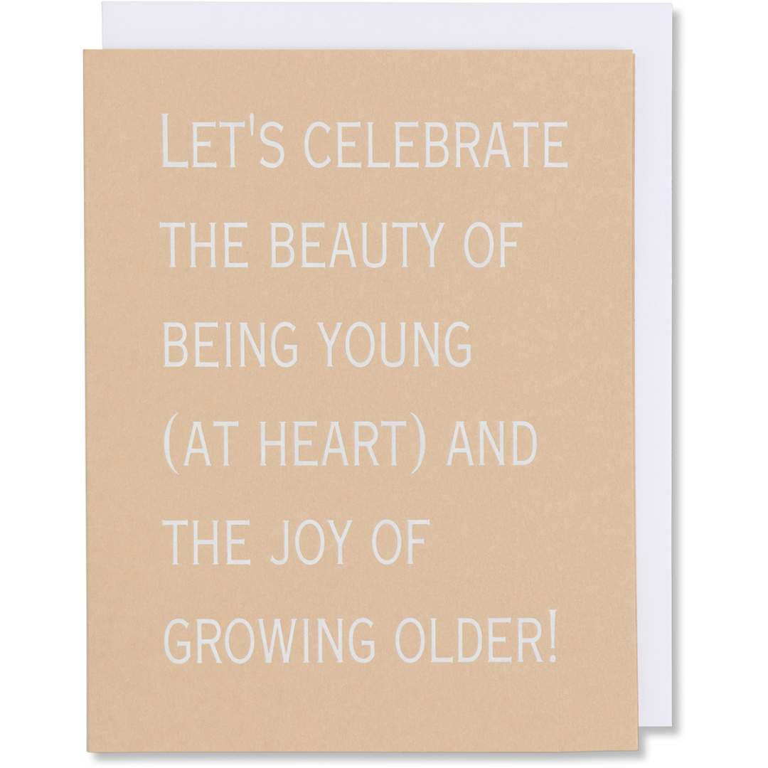 WowWordZ – wholesale Birthday card –  Birthday Greeting Card - Anniversary Card – Forever Young0