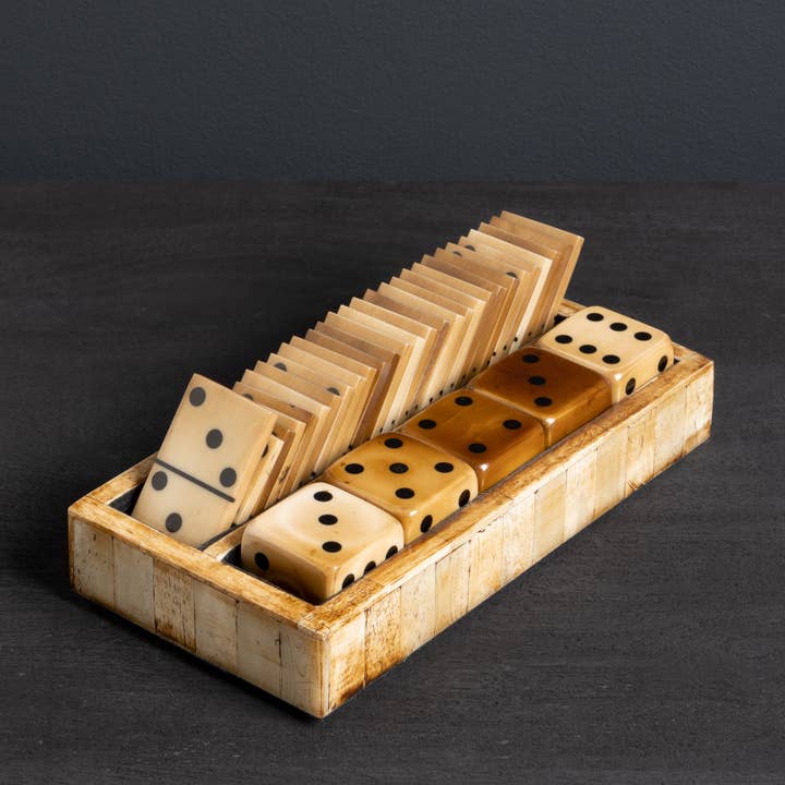 Chehoma USA - Wholesale Dice - Domino and dice game seventies