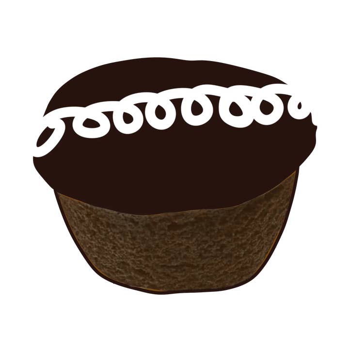 Cupcake Sticker for engroshandel hos Happy Happy Joy Joy