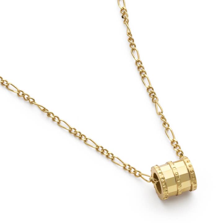Thin 18K Gold Link Chain Necklace for wholesale by Elk & Bloom