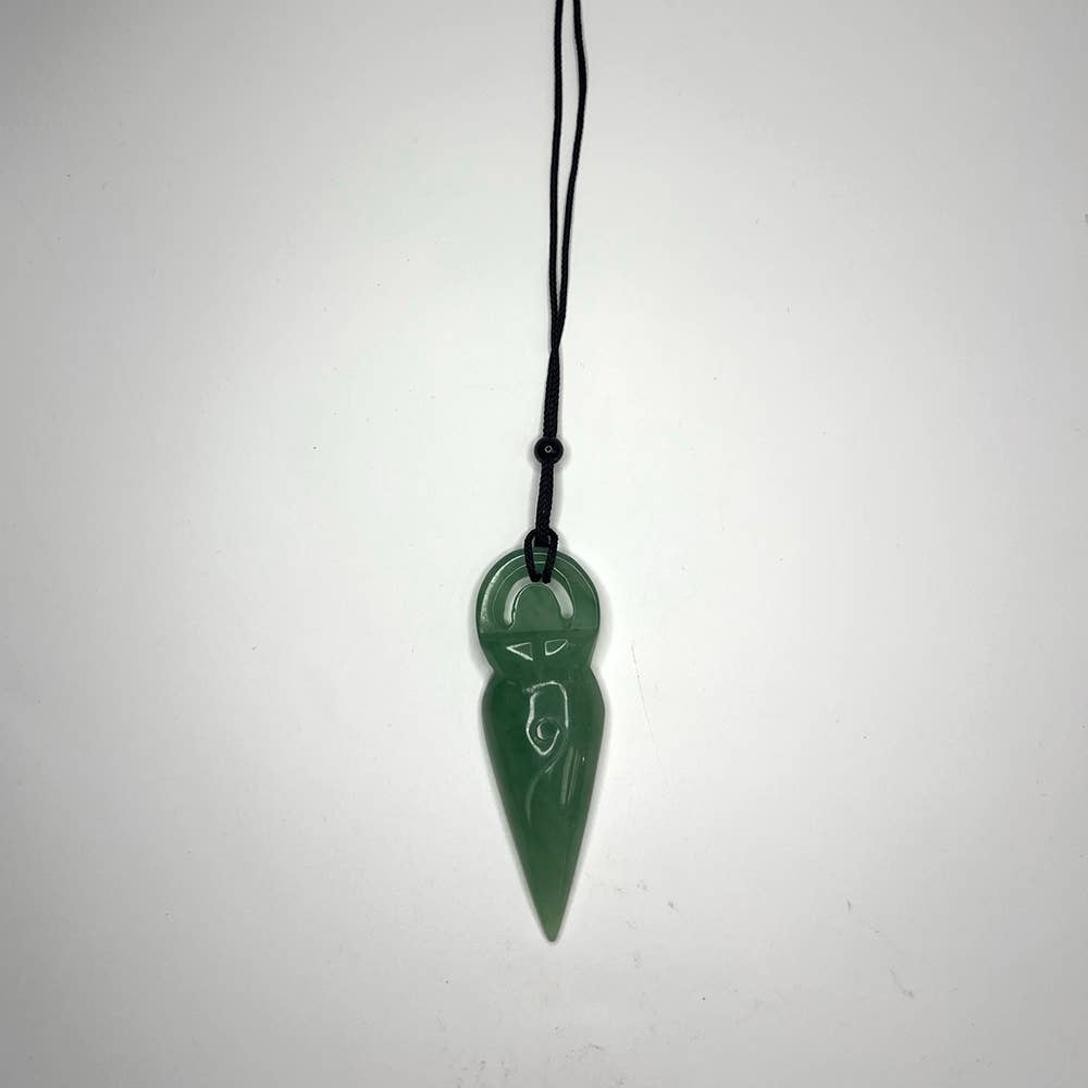 VIE – Engroshandel Halskæde med vedhæng – Vedhæng af Moder Jord-gudinde, 8x3 cm8