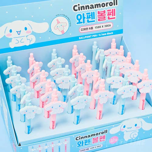 K-Wonderland - Wholesale Pen - Sanrio Characters Face Wapen Ball point pen 0.7mm- 30pcs BOX10