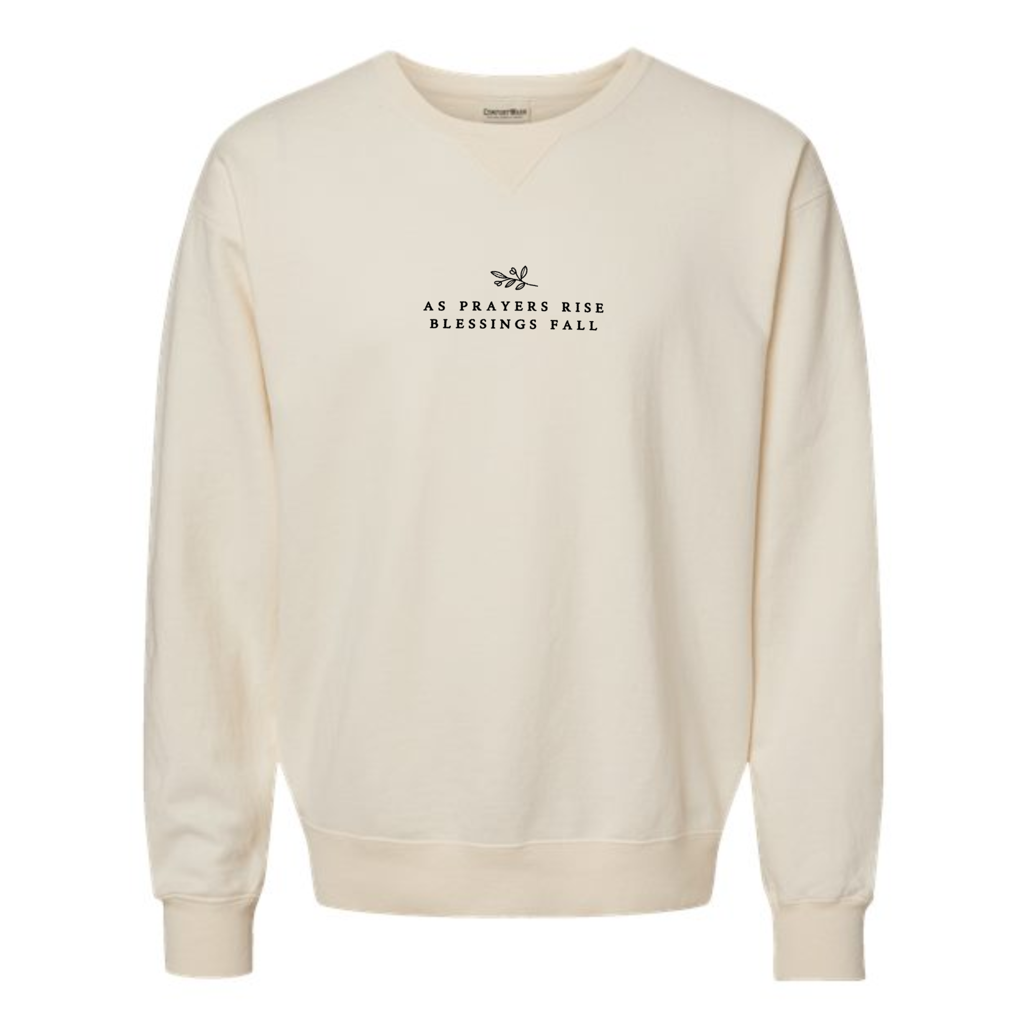 Scripted Pearl - Wholesale Sweatshirt - Women's - As Prayers Rise Blessings Fall Embroidered Sweatshirt8