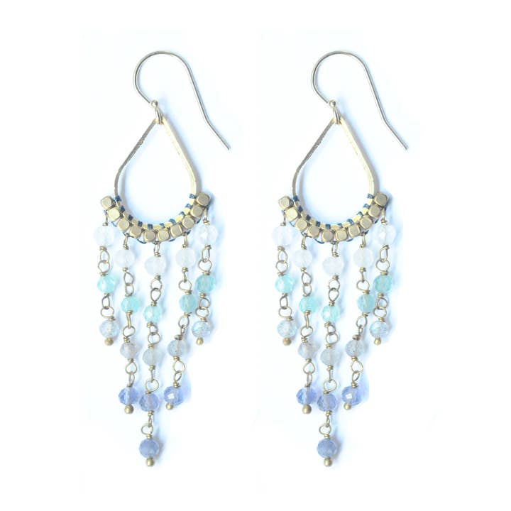 Gradient Chandelier Earrings for wholesale by The Didi Jewelry Project