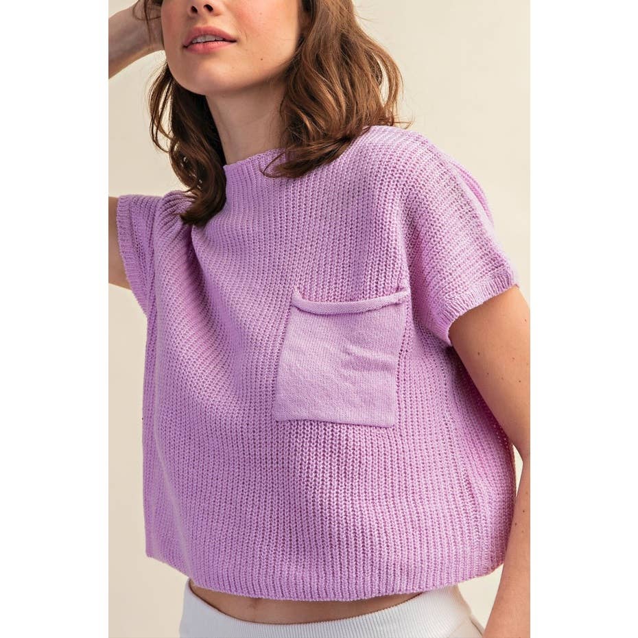 Coloring You - Wholesale Knit Sweater - Women's - FSG-TP8847-8 DROP SHOULDER RIB-KNIT SWEATER TOP13