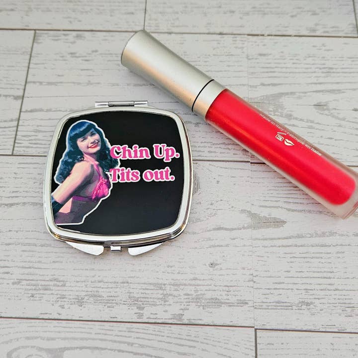 Bettie Page Compact Mirror: Retro Pin-Up Makeup Accessory and other Purchase Wholesale siebenschläfer bettdecke. Free Returns & Net 60 Terms on Faire trending on Faire.