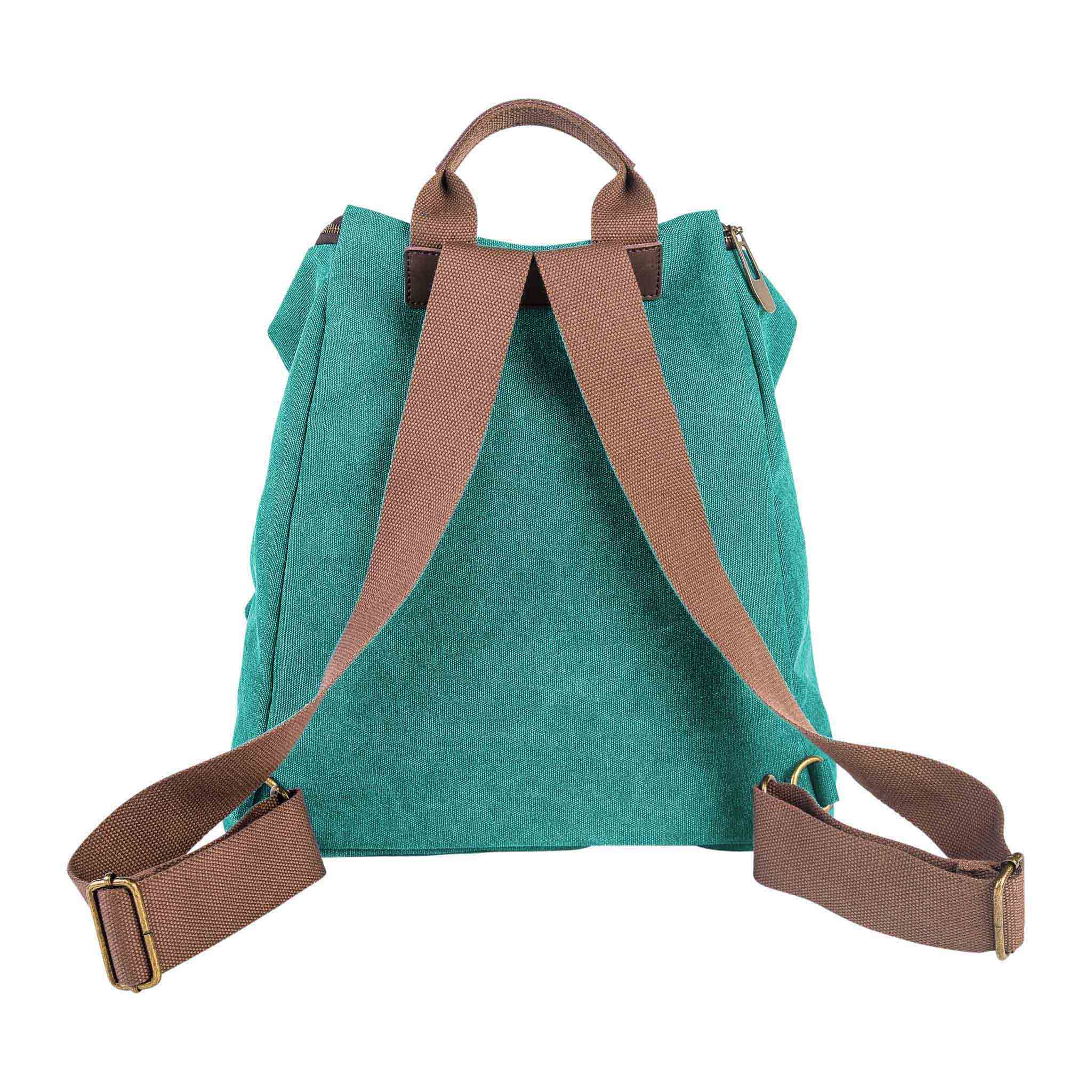 ZEDE PARIS - Wholesale Backpack - Women's - SAINT-PAUL - Canvas and leather backpack88
