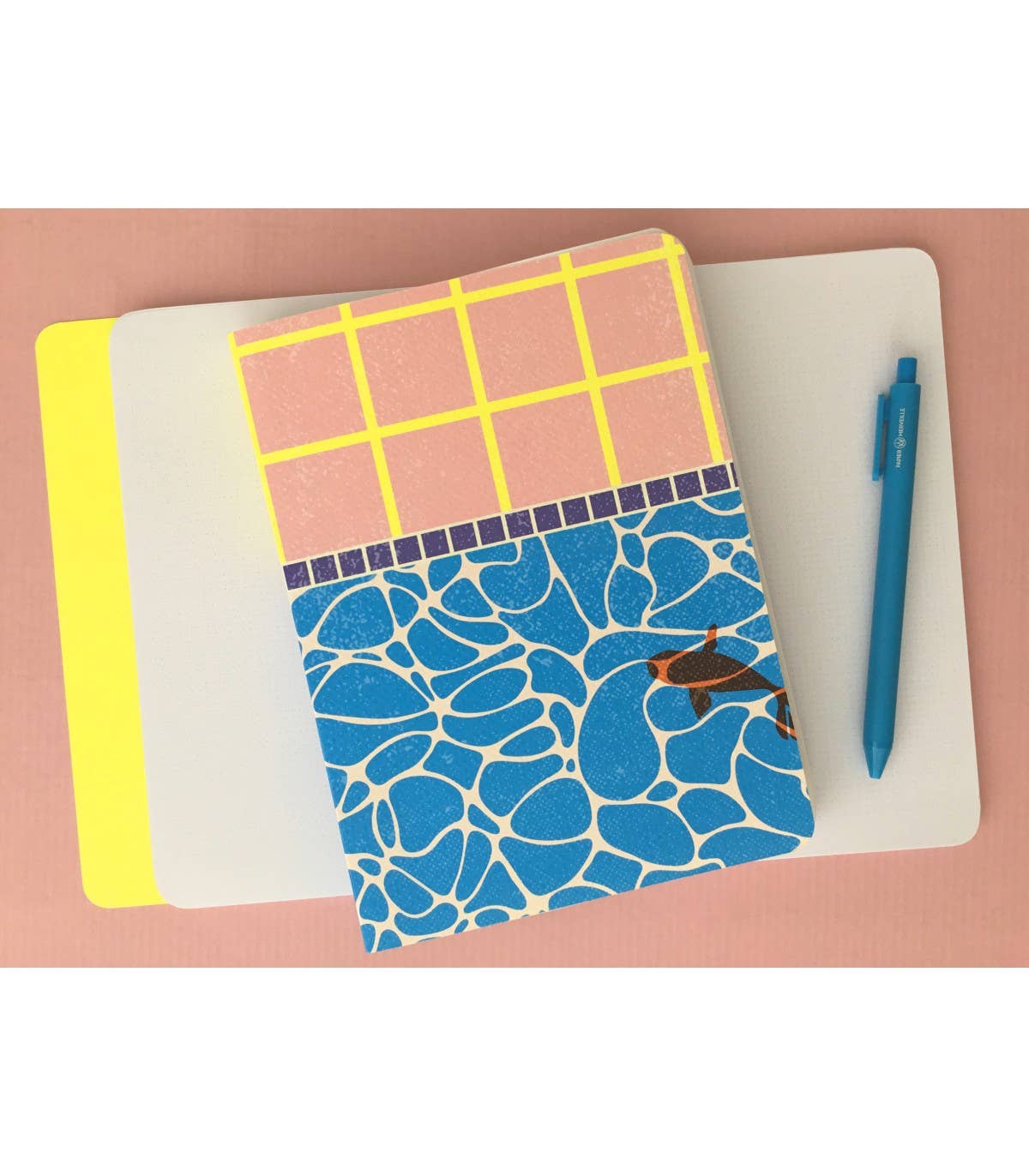 Papier Merveille - Wholesale Notebook - A5 spiral notebook - In my pool2