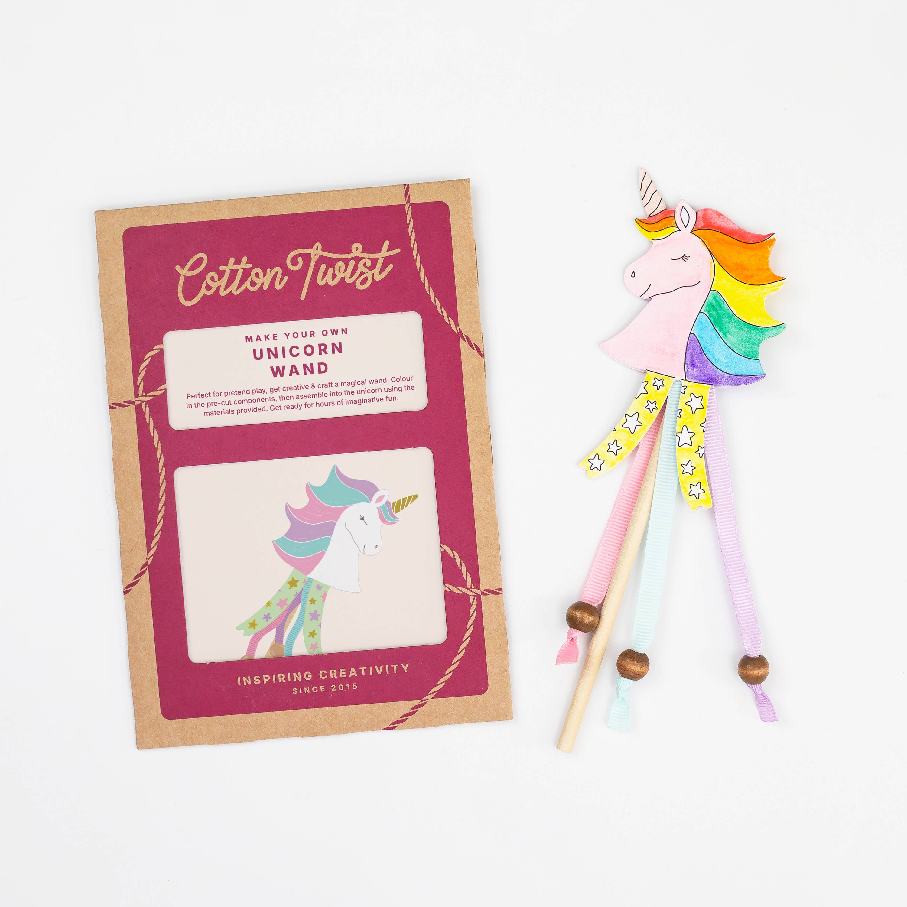 Cotton Twist (USA DUTIES PAID) - Wholesale DIY Craft Kit - Kids - Make Your Own Unicorn Wand6