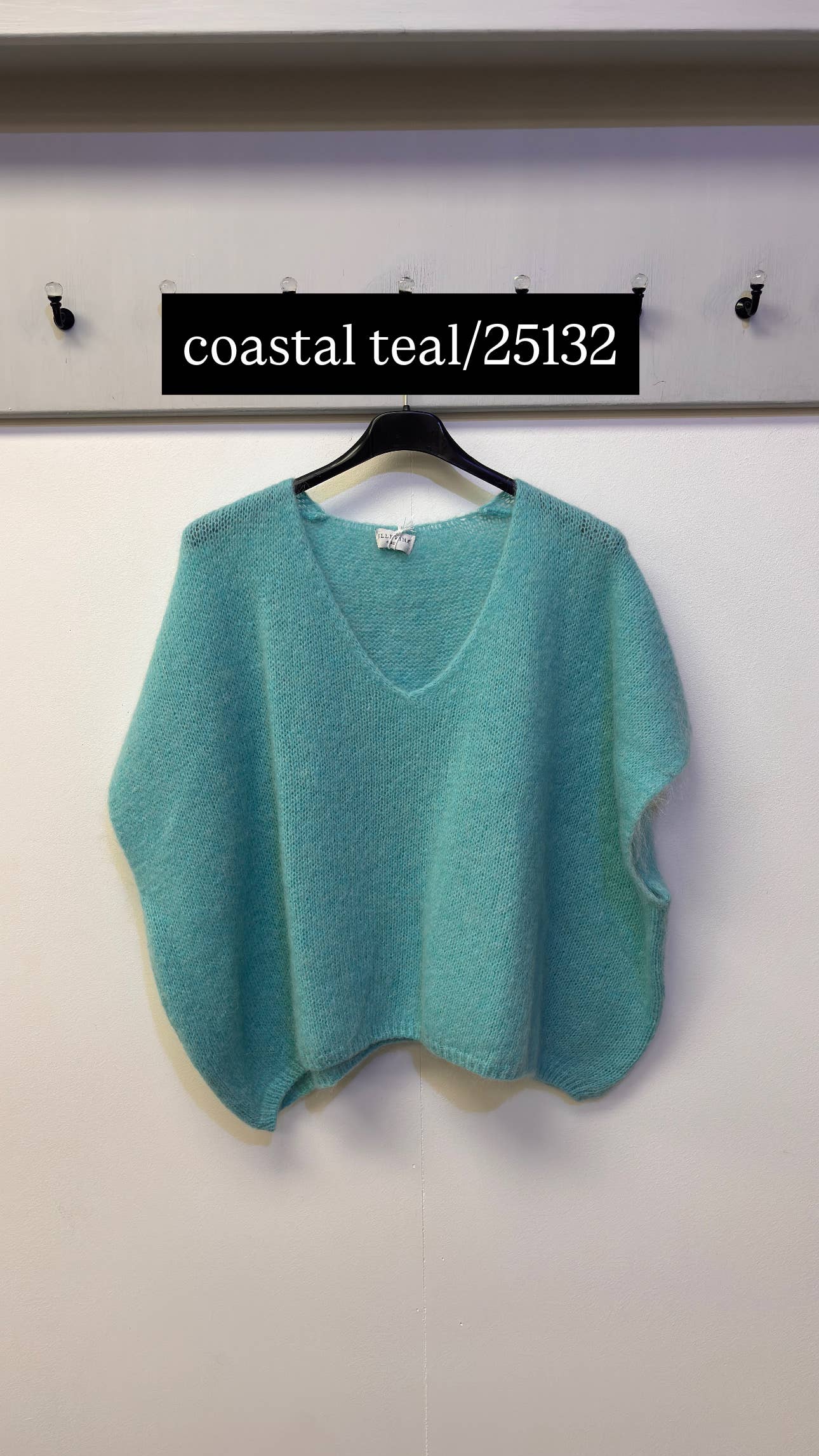 Terminal 1 Clothing – wholesale Tank top – Women′s – Mohair Drop Shoulder Tank Top9