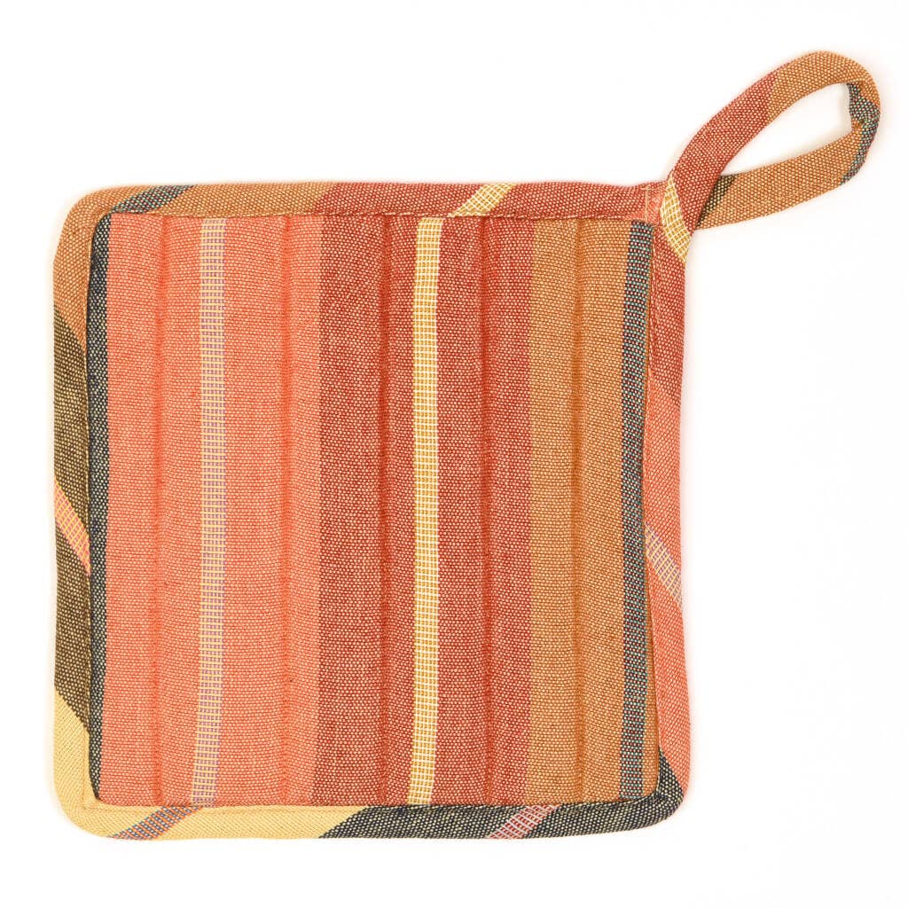 Mayamam Weavers - Wholesale Oven Mitt/Pot Holder - Hand Woven Square Pot Holder0