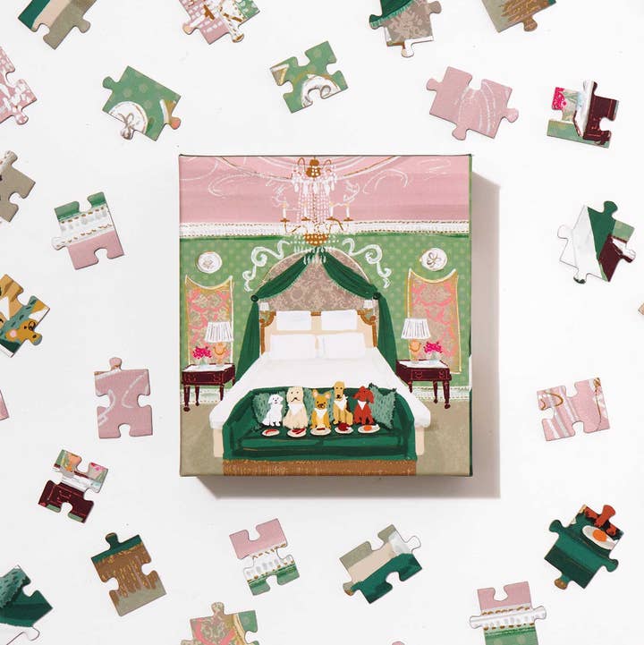 Ordinary Habit - Wholesale Puzzle - Adult - Posh Puppy Room Service
 - 100 Piece Puzzle2