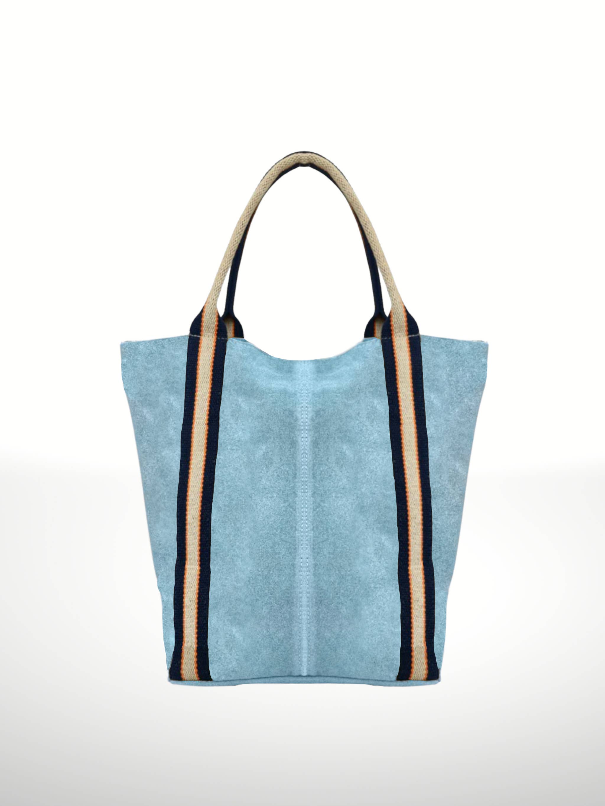 ITALIAN'S LEATHER - Wholesale Tote Bag - Women's - Melody Suede Leather Tote Bag 2218905