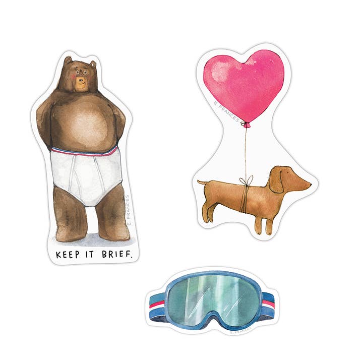 E. Frances Paper - Wholesale Sticker - Balloon Dog Sticker | Single Sticker2