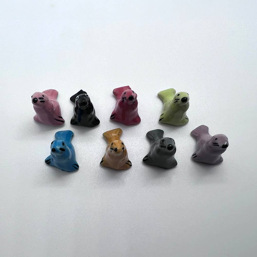 VIE - Wholesale Decorative Figurine - Mini Ceramic Figurine, Assorted Colour, Approx. 2cm256