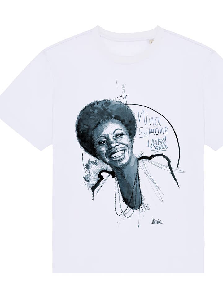 Nina Simone I Het oversized T-shirt Heren voor wholesale door UNITED SOULS