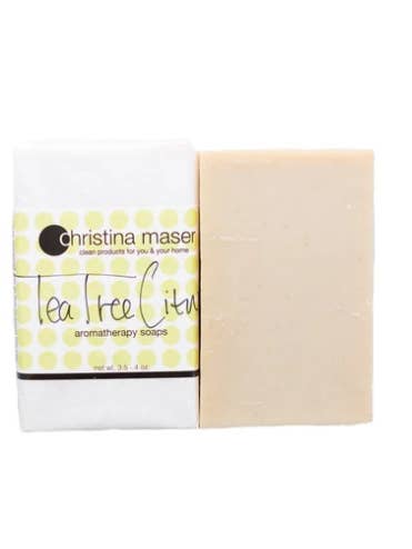 Soap/Tea Tree Citrus Bar for wholesale by Christina Maser Co.