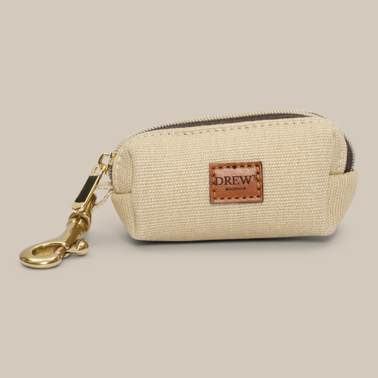 DrewsDogwear - Wholesale Pet Poop Bag Dispenser - Poop bag holder / Chai Latte2