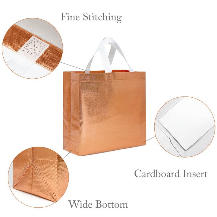 Wrapables.com - Wholesale Gift Bag - Wrapables Glossy Non-Woven Reusable Gift Bags with Handles2