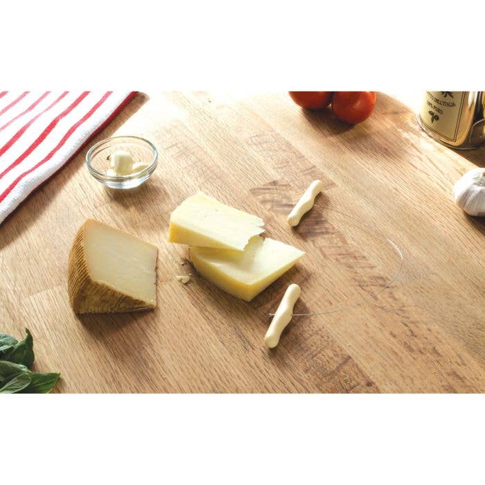 HIC - Harold Import Co. - Wholesale Kitchen Tool/Gadget - Fantes Uncle Paolo's Cheese Wire, 12in2