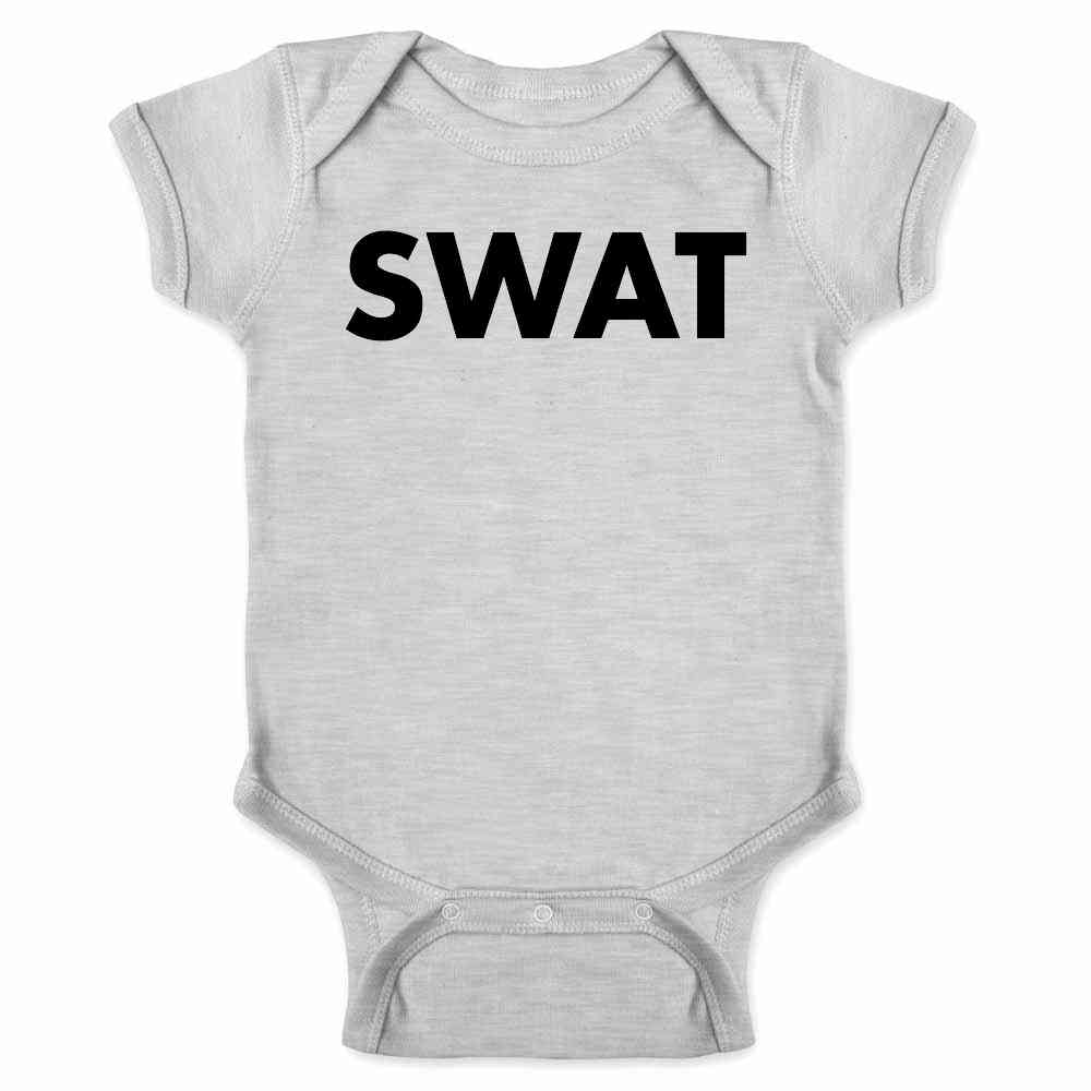 Pop Threads - Vente Body (sans pieds) – bébé - Body pour bébé SWAT Team Police Classic Cosplay Staff2
