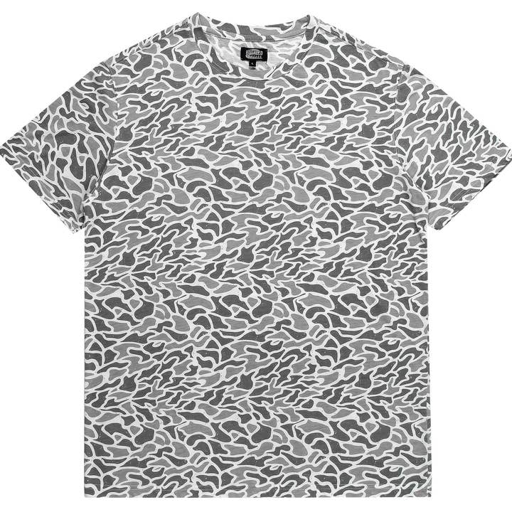 CT-500 Hvid Camo Kortærmet - Blank for engroshandel hos Riverbed Threads