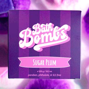 Sugar Plum - Cube Bombs for wholesale by Happy Hippo Bath