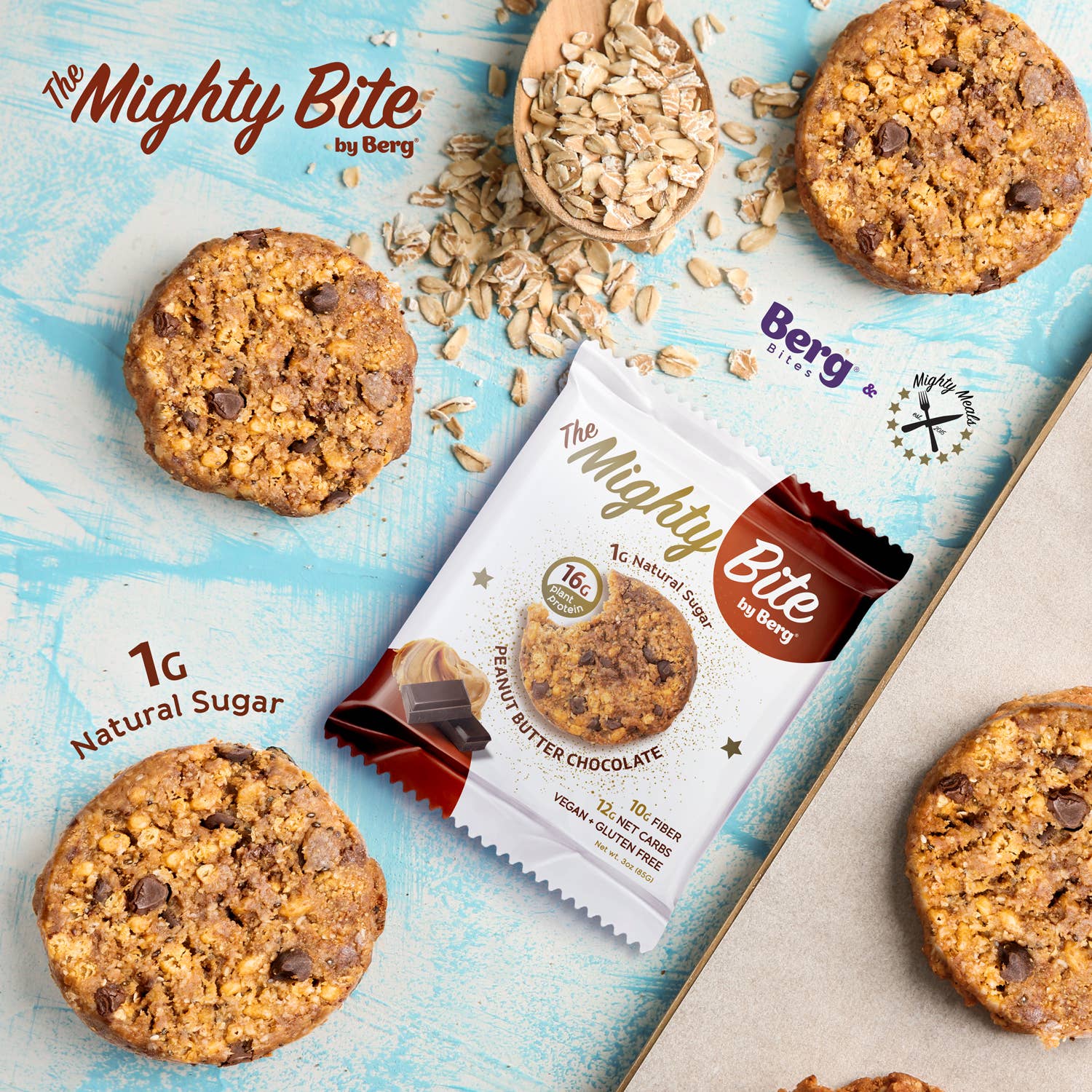 Berg Bites - Wholesale Snack Bar - The Mighty Bite - Peanut Butter Chocolate2