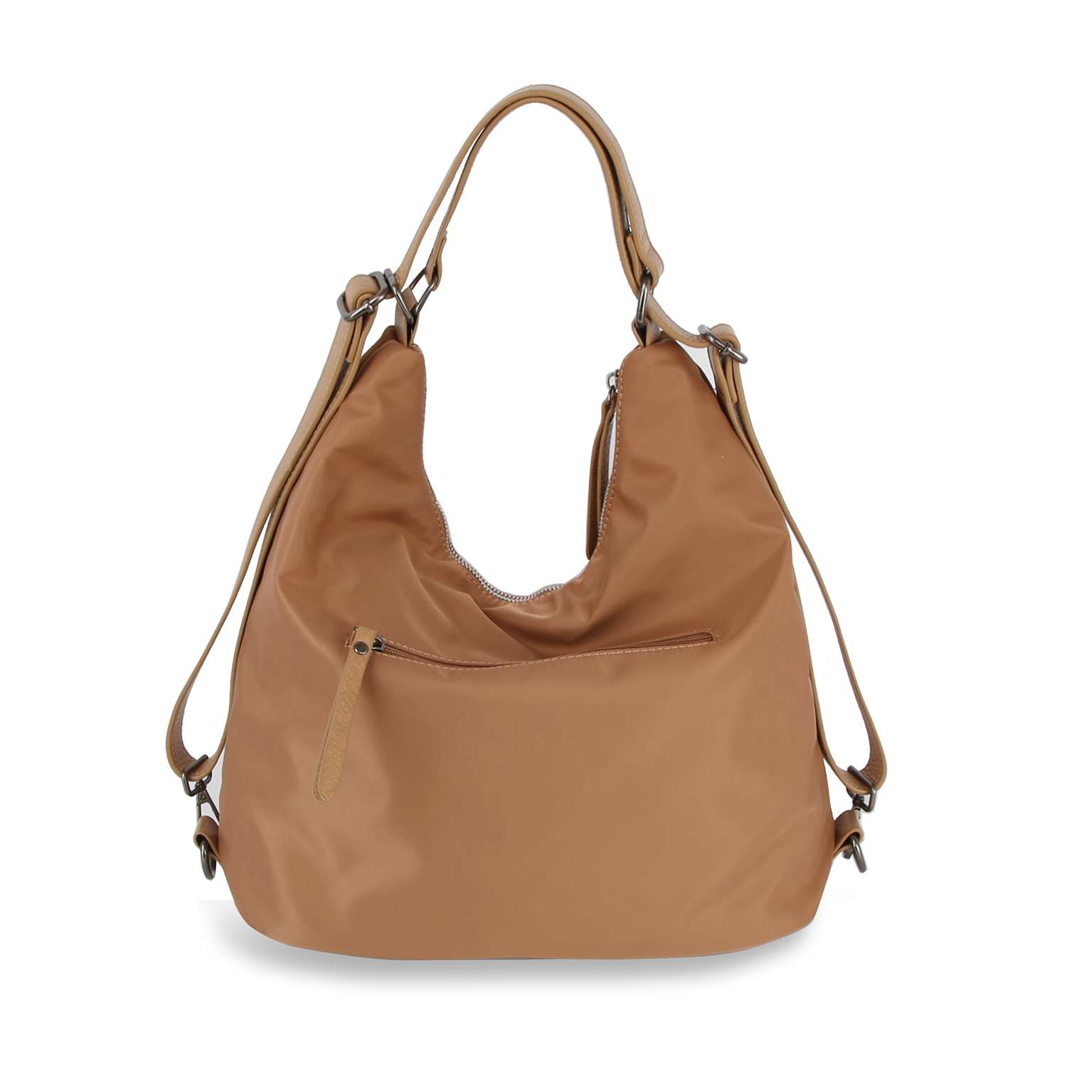 Handbag Express - Wholesale Backpack - Women's - Genuine Leather Convertible Hobo Backpack5