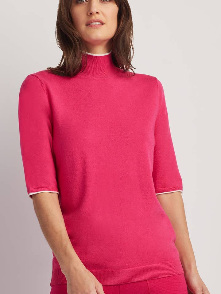 Ellen Tracy - Wholesale Knit Sweater - Women's - CARLEE MOCK NECK SWEATER TEE5