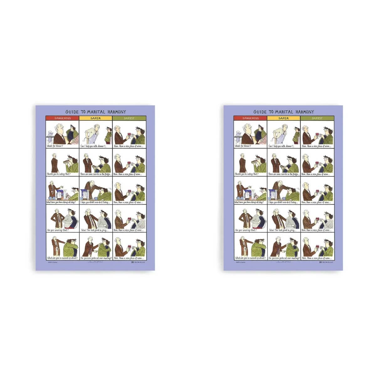 Dublin Gift Company – wholesale Kökshandduk – Vinglig guide till äktenskaplig harmoni kökshanddukar