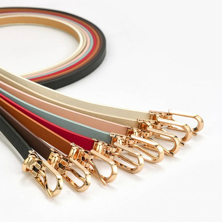 ACCITY - Wholesale Belt - Women's - W 0.39"IN,H 41.34"IN SLENDER BELT FOR DRESSES_CWABE0188