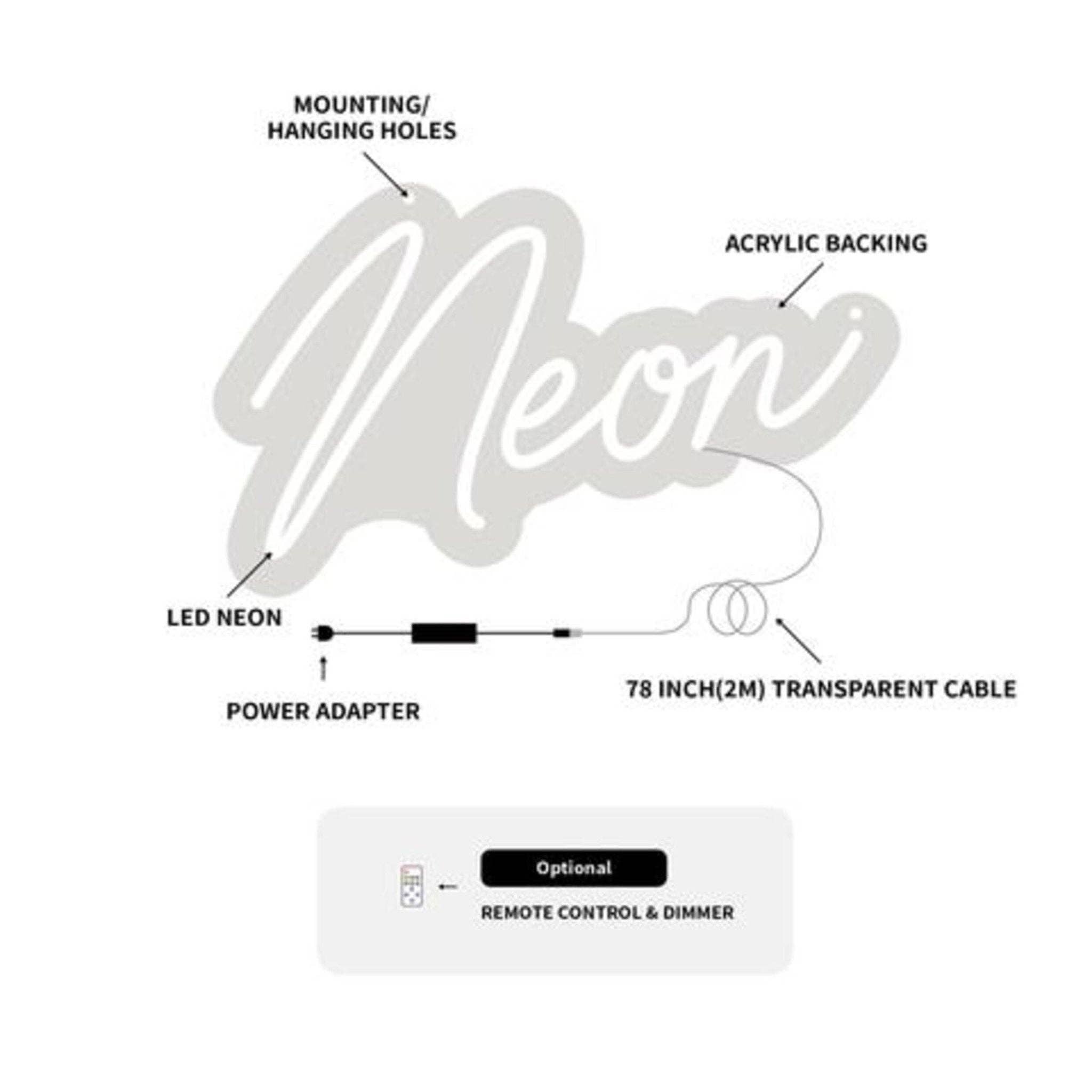 CityNeon - Wholesale Neon Sign - Rainbow Neon backdrop sign5