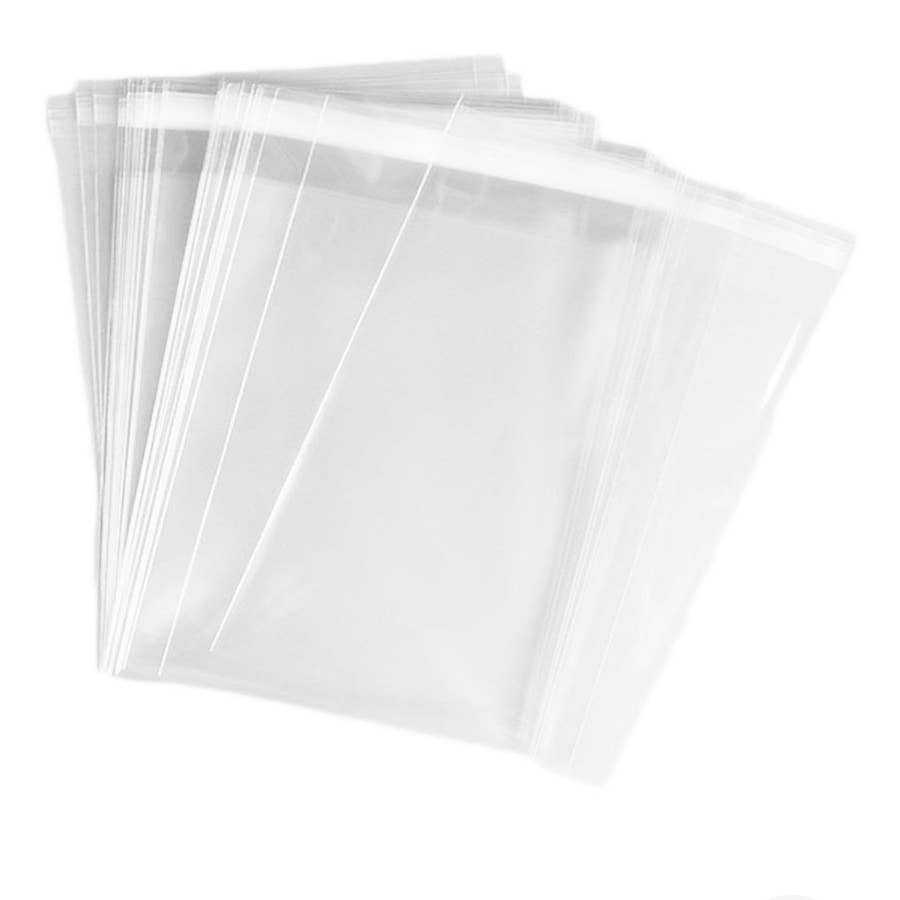 Santa Shop Gift Bags :: Medium (8.5x12) Self Sealing Plastic