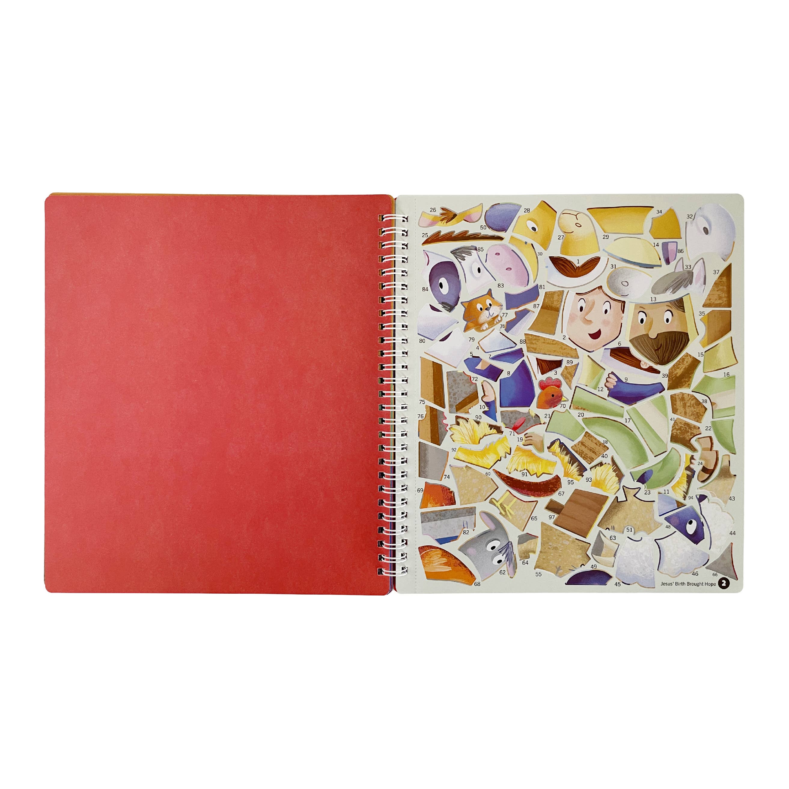 KangaToys - Wholesale Early Reader Book (6-8) - The Life of Jesus Sticker Stories from the New Testament17