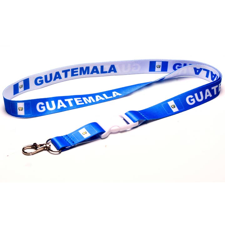 Eastex - Wholesale Lanyard - Unisex - Guatemala Flag Reversible Lanyard3