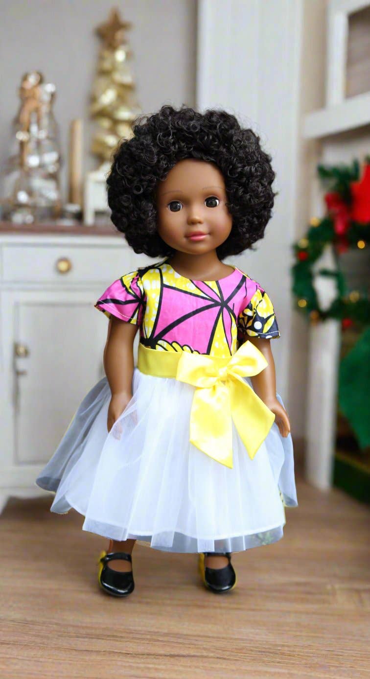 Ikuzi Dolls - Wholesale Doll - Kids - A Medium Brown Skin Tone Doll1