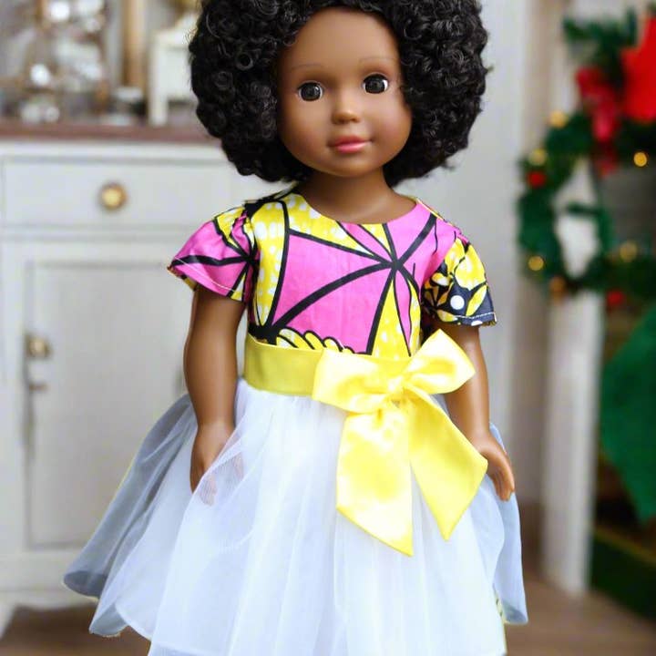 Ikuzi Dolls - Wholesale Doll - Kids - A Medium Brown Skin Tone Doll1