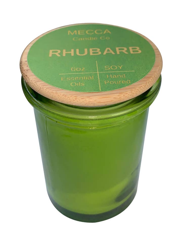 Rhubarb - 6oz for wholesale by MECCA CANDLE CO.